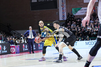 07/01/2024 - # 19 Logan David (Givova Scafati Basket) - BERTRAM DERTHONA TORTONA VS GIVOVA SCAFATI - SERIE A ITALIA - BASKET