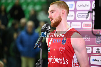 2024-01-06 - Post-match interview with Niccolo Mannion MVP of the match - NUTRIBULLET TREVISO BASKET VS OPENJOBMETIS VARESE - ITALIAN SERIE A - BASKETBALL
