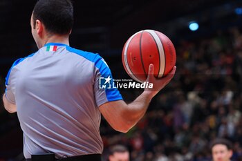 2024-01-14 - Referee - EA7 EMPORIO ARMANI MILANO VS BERTRAM DERTHONA TORTONA - ITALIAN SERIE A - BASKETBALL