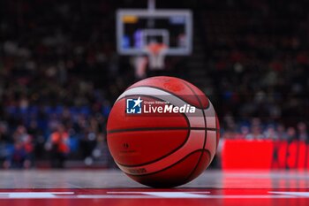 2024-01-28 - Basketball ball - EA7 EMPORIO ARMANI MILANO VS BANCO DI SARDEGNA SASSARI - ITALIAN SERIE A - BASKETBALL