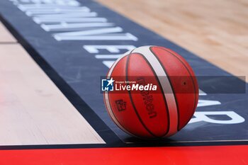 2024-02-11 - Basketball ball - EA7 EMPORIO ARMANI MILANO VS HAPPY CASA BRINDISI - ITALIAN SERIE A - BASKETBALL