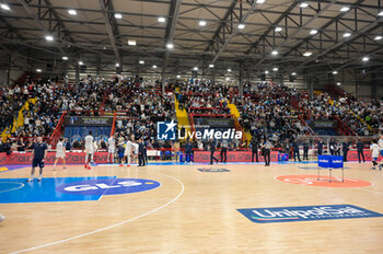 2024-03-03 - The supporters Of Ge.Vi Napoli Basket during the series A of italian LBA Basketball Championship match Ge.Vi Napoli vs Nutribullet Trevio at the Palabarbuto - Napoli (Na), March 3, 2024 - GEVI NAPOLI BASKET VS NUTRIBULLET TREVISO BASKET - ITALIAN SERIE A - BASKETBALL