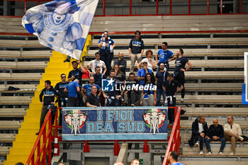2024-03-03 - The supporters Of Nutribullet Treviso during the series A of italian LBA Basketball Championship match Ge.Vi Napoli vs Nutribullet Trevio at the Palabarbuto - Napoli (Na), March 3, 2024 - GEVI NAPOLI BASKET VS NUTRIBULLET TREVISO BASKET - ITALIAN SERIE A - BASKETBALL