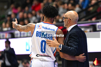 2024-03-17 - Actions of the game and players' images during BASKETBALL - ITALIAN SERIE A game between Nutribullet Treviso Basket and Vanoli Basket Cremona at Palaverde in Villorba, Italy on   March 17, 2024 - NUTRIBULLET TREVISO BASKET VS VANOLI BASKET CREMONA - ITALIAN SERIE A - BASKETBALL