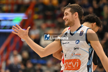 2024-03-16 - Giovanni De Nicolao of GeVi Napoli Basket - GEVI NAPOLI BASKET VS ESTRA PISTOIA - ITALIAN SERIE A - BASKETBALL