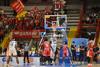 2024-03-16 - Michal Sokolowski of GeVi Napoli Basket scores - GEVI NAPOLI BASKET VS ESTRA PISTOIA - ITALIAN SERIE A - BASKETBALL