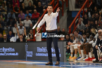 2024-03-16 - Igor Milicic coach of GeVi Napoli Basket - GEVI NAPOLI BASKET VS ESTRA PISTOIA - ITALIAN SERIE A - BASKETBALL