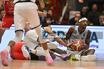 2024-03-16 - Tariq Owens of GeVi Napoli Basket - GEVI NAPOLI BASKET VS ESTRA PISTOIA - ITALIAN SERIE A - BASKETBALL