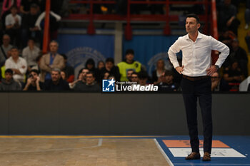 2024-03-16 - Igor Milicic coach of GeVi Napoli Basket - GEVI NAPOLI BASKET VS ESTRA PISTOIA - ITALIAN SERIE A - BASKETBALL