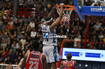 2024-03-16 - Tariq Owens of GeVi Napoli Basket - GEVI NAPOLI BASKET VS ESTRA PISTOIA - ITALIAN SERIE A - BASKETBALL