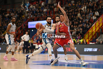 2024-03-16 - 2 Ennis Tyler of GeVi Napoli Basket and Jordon Varnado of Estra Pistoia - GEVI NAPOLI BASKET VS ESTRA PISTOIA - ITALIAN SERIE A - BASKETBALL