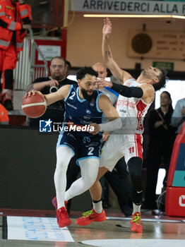 2024-04-07 - 02 Tyler EnnisGenerazione Vincente Napoli during the LBA Italy Championship match between Openjobmetis Varese vs Generazione Vincente Napoli , in Varese, Italy, on April 7, 2024 - OPENJOBMETIS VARESE VS GEVI NAPOLI BASKET - ITALIAN SERIE A - BASKETBALL