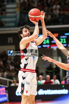 2024-04-14 - Michele Vitali (Unahotels Reggio Emilia) - UNAHOTELS REGGIO EMILIA VS HAPPY CASA BRINDISI - ITALIAN SERIE A - BASKETBALL