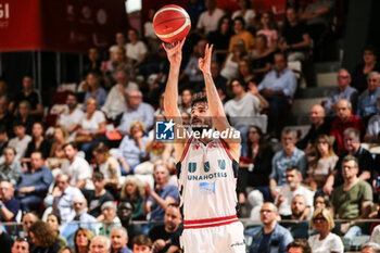 2024-04-14 - Michele Vitali (Unahotels Reggio Emilia) - UNAHOTELS REGGIO EMILIA VS HAPPY CASA BRINDISI - ITALIAN SERIE A - BASKETBALL