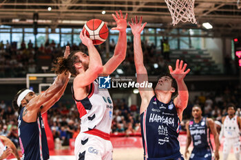 2024-04-14 - Matteo Chillo (Unahotels Reggio Emilia) - UNAHOTELS REGGIO EMILIA VS HAPPY CASA BRINDISI - ITALIAN SERIE A - BASKETBALL