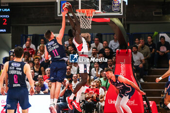 2024-04-14 - Mouhamed Faye (Unahotels Reggio Emilia) - UNAHOTELS REGGIO EMILIA VS HAPPY CASA BRINDISI - ITALIAN SERIE A - BASKETBALL