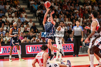 2024-04-14 - Tommaso Laquintana (Happy Casa Brindisi) - UNAHOTELS REGGIO EMILIA VS HAPPY CASA BRINDISI - ITALIAN SERIE A - BASKETBALL