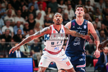 2024-04-14 - Darion Atkins (Unahotels Reggio Emilia) - UNAHOTELS REGGIO EMILIA VS HAPPY CASA BRINDISI - ITALIAN SERIE A - BASKETBALL