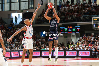 2024-04-14 - Xavier Sneed (Happy Casa Brindisi) - UNAHOTELS REGGIO EMILIA VS HAPPY CASA BRINDISI - ITALIAN SERIE A - BASKETBALL