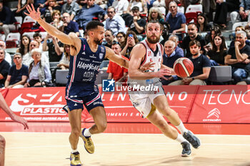 2024-04-14 - Matteo Chillo (Unahotels Reggio Emilia) - UNAHOTELS REGGIO EMILIA VS HAPPY CASA BRINDISI - ITALIAN SERIE A - BASKETBALL