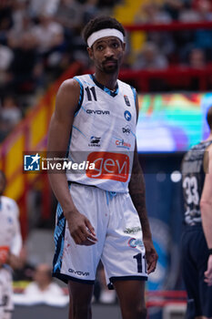 2024-04-14 - Tariq Owens of GeVi Napoli Basket - GEVI NAPOLI BASKET VS BANCO DI SARDEGNA SASSARI - ITALIAN SERIE A - BASKETBALL