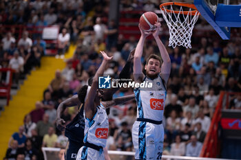 2024-04-14 - Alessandro Lever of GeVi Napoli Basket - GEVI NAPOLI BASKET VS BANCO DI SARDEGNA SASSARI - ITALIAN SERIE A - BASKETBALL