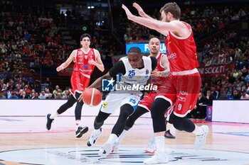 28/04/2024 - David Cournooh (Germani Brescia) - EA7 EMPORIO ARMANI MILANO VS GERMANI BRESCIA - SERIE A ITALIA - BASKET