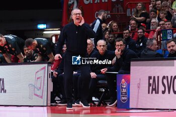 28/04/2024 - Mario Fioretti, assistant coach EA7 Emporio Armani Olimpia Milano - EA7 EMPORIO ARMANI MILANO VS GERMANI BRESCIA - SERIE A ITALIA - BASKET