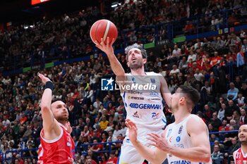 28/04/2024 - Amedeo Della Valle (Germani Brescia) - EA7 EMPORIO ARMANI MILANO VS GERMANI BRESCIA - SERIE A ITALIA - BASKET