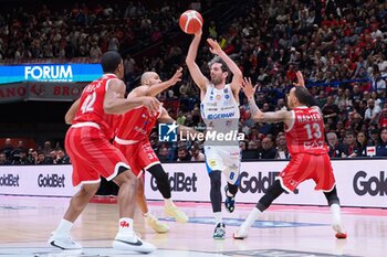 2024-04-28 - Amedeo Della Valle (Germani Brescia) - EA7 EMPORIO ARMANI MILANO VS GERMANI BRESCIA - ITALIAN SERIE A - BASKETBALL