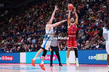 2024-04-28 - Shavon Shields (EA7 Emporio Armani Olimpia Milano) - EA7 EMPORIO ARMANI MILANO VS GERMANI BRESCIA - ITALIAN SERIE A - BASKETBALL