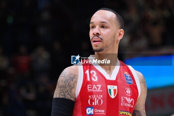 2024-04-28 - Shabaz Napier (EA7 Emporio Armani Olimpia Milano) - EA7 EMPORIO ARMANI MILANO VS GERMANI BRESCIA - ITALIAN SERIE A - BASKETBALL