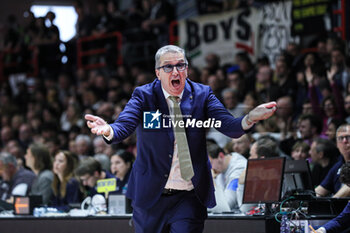 2024-04-28 - De Raffaele Walter (head coach Bertram Derthona Basket Tortona) - BERTRAM DERTHONA TORTONA VS VIRTUS SEGAFREDO BOLOGNA - ITALIAN SERIE A - BASKETBALL