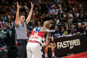 28/04/2024 - Darion Atkins (Unahotels Reggio Emilia) - UNAHOTELS REGGIO EMILIA VS GEVI NAPOLI BASKET - SERIE A ITALIA - BASKET