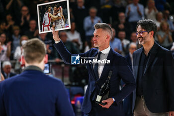 2024-04-28 - Rimantas Kaukenas - UNAHOTELS REGGIO EMILIA VS GEVI NAPOLI BASKET - ITALIAN SERIE A - BASKETBALL