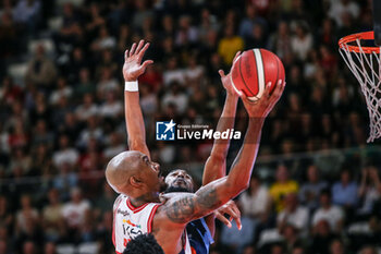 28/04/2024 - Darion Atkins (Unahotels Reggio Emilia) - UNAHOTELS REGGIO EMILIA VS GEVI NAPOLI BASKET - SERIE A ITALIA - BASKET