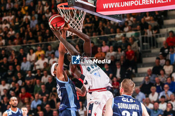 2024-04-28 - Mouhamed Faye (Unahotels Reggio Emilia) - UNAHOTELS REGGIO EMILIA VS GEVI NAPOLI BASKET - ITALIAN SERIE A - BASKETBALL