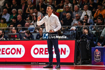 2024-04-28 - Igor Milicic coach Generazione Vincente Napoli - UNAHOTELS REGGIO EMILIA VS GEVI NAPOLI BASKET - ITALIAN SERIE A - BASKETBALL