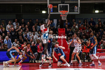 2024-04-28 - Mouhamed Faye (Unahotels Reggio Emilia) - UNAHOTELS REGGIO EMILIA VS GEVI NAPOLI BASKET - ITALIAN SERIE A - BASKETBALL