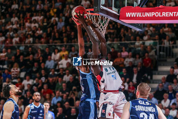 2024-04-28 - Mouhamed Faye (Unahotels Reggio Emilia) - UNAHOTELS REGGIO EMILIA VS GEVI NAPOLI BASKET - ITALIAN SERIE A - BASKETBALL