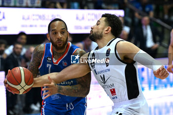 05/05/2024 - Actions of the game and players' images during BASKETBALL - ITALIAN SERIE A game between Nutribullet Treviso Basket and Bertram Derthona Tortona at Palaverde in Villorba, Italy on   May 5, 2024 - NUTRIBULLET TREVISO BASKET VS BERTRAM DERTHONA TORTONA - SERIE A ITALIA - BASKET
