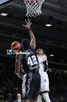 2024-05-11 - Colbey Ross (Tortona) during the LBA during game 1 of the playoffs of the Italian Serie A1 basketball championship Segafredo Virtus Bologna Vs. Bertram Derthona Tortona at Segafredo Arena, Bologna, Italy, May 11, 2024 - Photo: Michele Nucci - PLAYOFF - VIRTUS SEGAFREDO BOLOGNA VS BERTRAM DERTHONA TORTONA - ITALIAN SERIE A - BASKETBALL