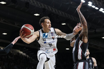 2024-05-11 - Colbey Ross (Tortona) during the LBA during game 1 of the playoffs of the Italian Serie A1 basketball championship Segafredo Virtus Bologna Vs. Bertram Derthona Tortona at Segafredo Arena, Bologna, Italy, May 11, 2024 - Photo: Michele Nucci - PLAYOFF - VIRTUS SEGAFREDO BOLOGNA VS BERTRAM DERTHONA TORTONA - ITALIAN SERIE A - BASKETBALL