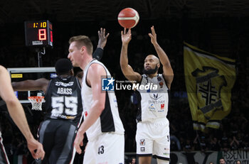 2024-05-11 - \Chris Dowe (Tortona) during the LBA during game 1 of the playoffs of the Italian Serie A1 basketball championship Segafredo Virtus Bologna Vs. Bertram Derthona Tortona at Segafredo Arena, Bologna, Italy, May 11, 2024 - Photo: Michele Nucci - PLAYOFF - VIRTUS SEGAFREDO BOLOGNA VS BERTRAM DERTHONA TORTONA - ITALIAN SERIE A - BASKETBALL