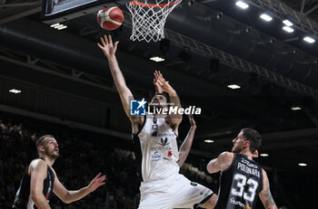 2024-05-11 - Andrea Zerini (Tortona) during the LBA during game 1 of the playoffs of the Italian Serie A1 basketball championship Segafredo Virtus Bologna Vs. Bertram Derthona Tortona at Segafredo Arena, Bologna, Italy, May 11, 2024 - Photo: Michele Nucci - PLAYOFF - VIRTUS SEGAFREDO BOLOGNA VS BERTRAM DERTHONA TORTONA - ITALIAN SERIE A - BASKETBALL