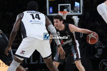 2024-05-11 - Alessandro Pajola (Bologna) during the LBA during game 1 of the playoffs of the Italian Serie A1 basketball championship Segafredo Virtus Bologna Vs. Bertram Derthona Tortona at Segafredo Arena, Bologna, Italy, May 11, 2024 - Photo: Michele Nucci - PLAYOFF - VIRTUS SEGAFREDO BOLOGNA VS BERTRAM DERTHONA TORTONA - ITALIAN SERIE A - BASKETBALL