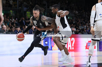 2024-05-11 - Daniel Hackett (Bologna) during the LBA during game 1 of the playoffs of the Italian Serie A1 basketball championship Segafredo Virtus Bologna Vs. Bertram Derthona Tortona at Segafredo Arena, Bologna, Italy, May 11, 2024 - Photo: Michele Nucci - PLAYOFF - VIRTUS SEGAFREDO BOLOGNA VS BERTRAM DERTHONA TORTONA - ITALIAN SERIE A - BASKETBALL