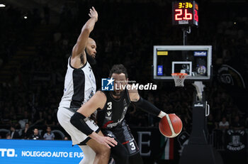 2024-05-11 - Marco Belinelli (Bologna) during the LBA during game 1 of the playoffs of the Italian Serie A1 basketball championship Segafredo Virtus Bologna Vs. Bertram Derthona Tortona at Segafredo Arena, Bologna, Italy, May 11, 2024 - Photo: Michele Nucci - PLAYOFF - VIRTUS SEGAFREDO BOLOGNA VS BERTRAM DERTHONA TORTONA - ITALIAN SERIE A - BASKETBALL