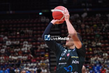 2024-05-12 - Billy Baron (EA7 Emporio Armani Olimpia Milano) - PLAYOFF - EA7 EMPORIO ARMANI MILANO VS DOLOMITI ENERGIA TRENTO - ITALIAN SERIE A - BASKETBALL