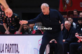 2024-05-12 - Ettore Messina, head coach EA7 Emporio Armani Olimpia Milano - PLAYOFF - EA7 EMPORIO ARMANI MILANO VS DOLOMITI ENERGIA TRENTO - ITALIAN SERIE A - BASKETBALL